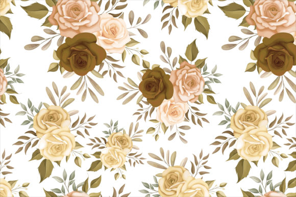 Auntumn Flower Seamless Pattern: Endless Creative Possibilities
