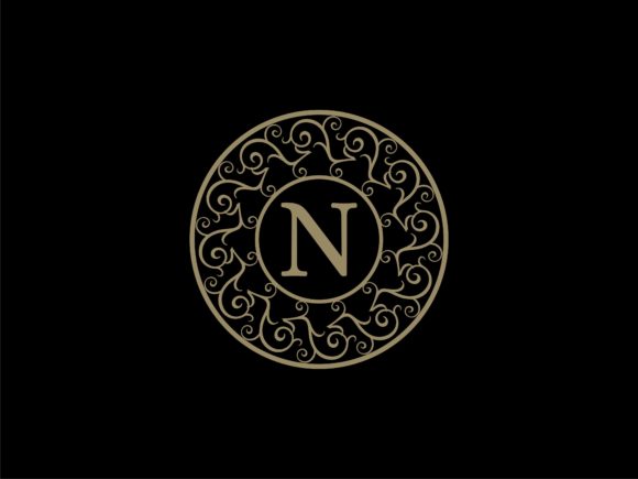 Elegant Monogram Floral with Initial N: A Complete Design Resource for Branding and Personal Projects