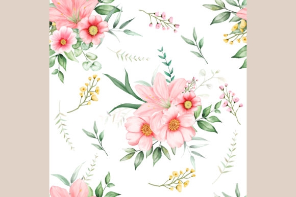 Evaluating Romantic Floral Leaf Watercolor Patterns for Your Creative Projects