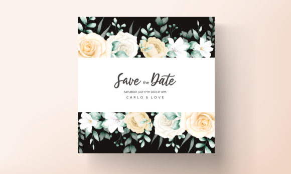 Floral Wreath Invitation Cards: Elegant & Easy to Customize