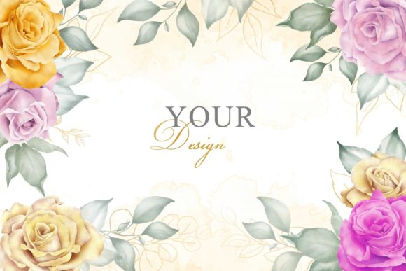 Infusing Your Projects with Vibrant Life: The Colorful Floral Arrangement Background
