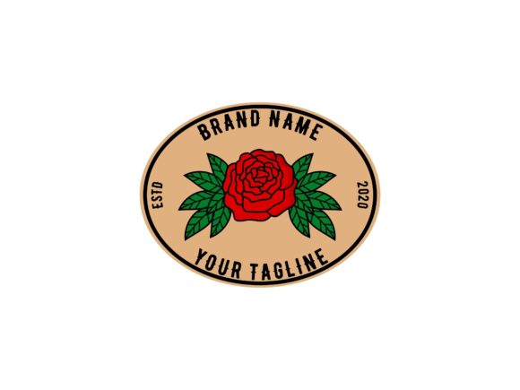 Rose Logo Badge: A Floral Emblem for Modern Branding