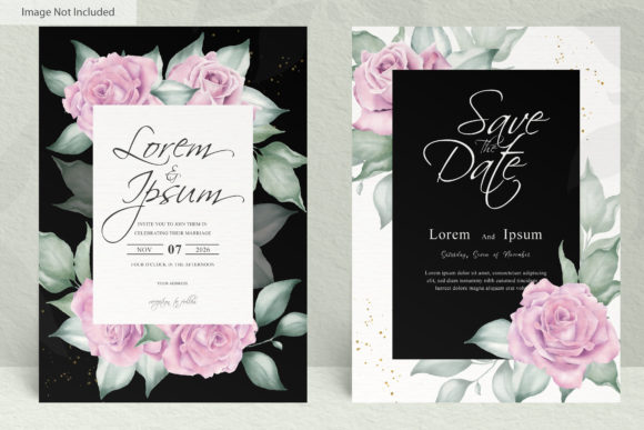 The Art of Elegance: Designing with Pink Watercolor Wedding Templates