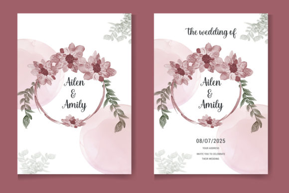 The Elegant Simplicity of Watercolor Invitation Cards