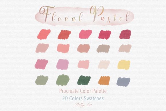 The Rise of Curated Color: How the Floral Pastel Procreate Color Palette Is Shaping Modern Digital Illustration
