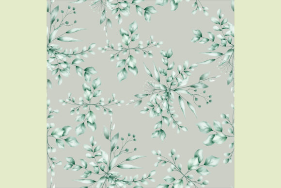The Versatile Beauty of Seamless Pattern Watercolor Green Leaves